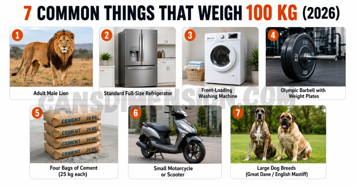 7-common-things-that-weigh-100-kg