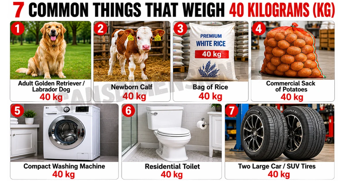 7-common-things-that-weigh-40-kg