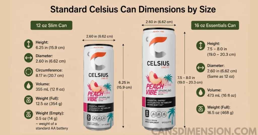 standard-celsius-can-dimensions