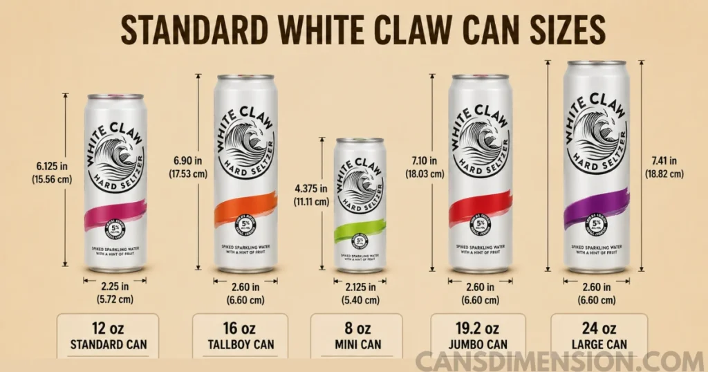 standard-white-claw-can-dimensions-size