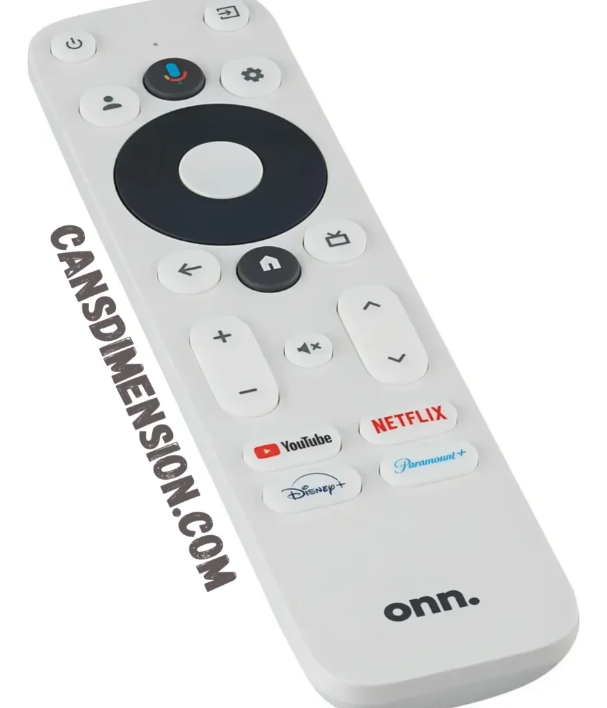 tv-remote -6-inches-long