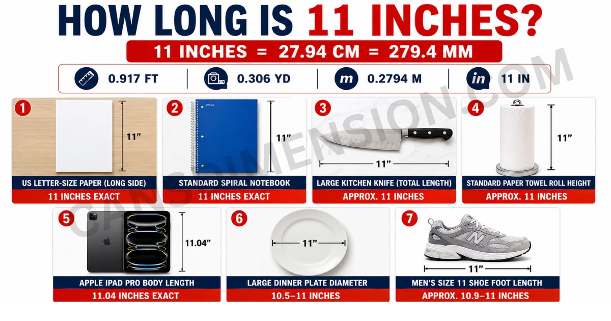 7-common-things-that-are-11-inches-long