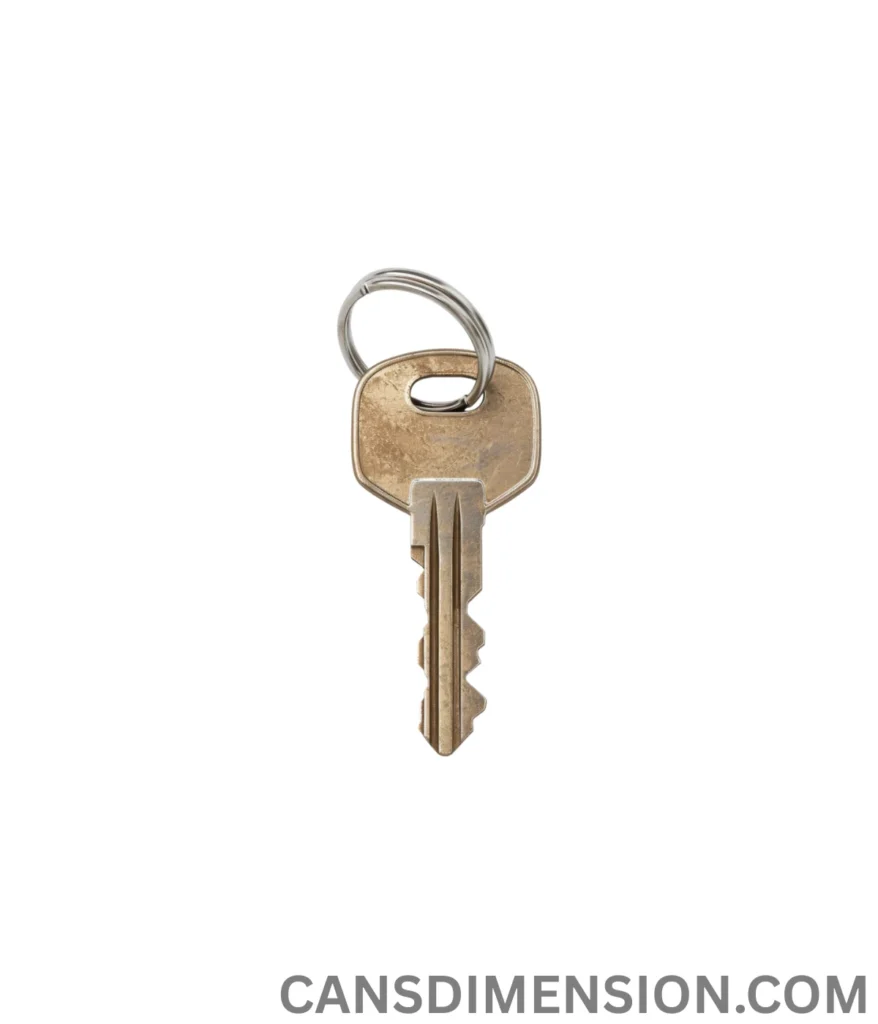 key-3-inches-long