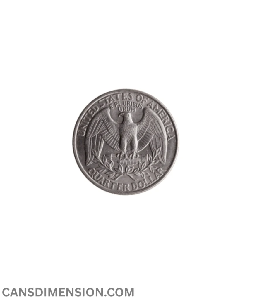 two-us-quarters-5-cm-big